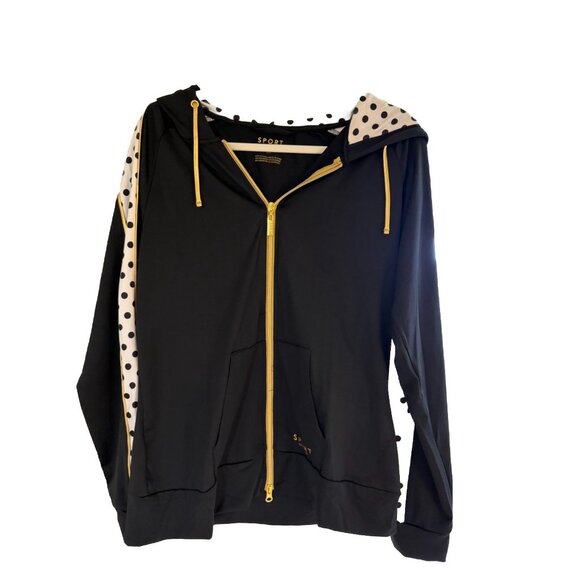 Isaac Mizrahi Sport Warm Up Jacket Size Large NEW W/TAGS!! - Picture 2 of 9